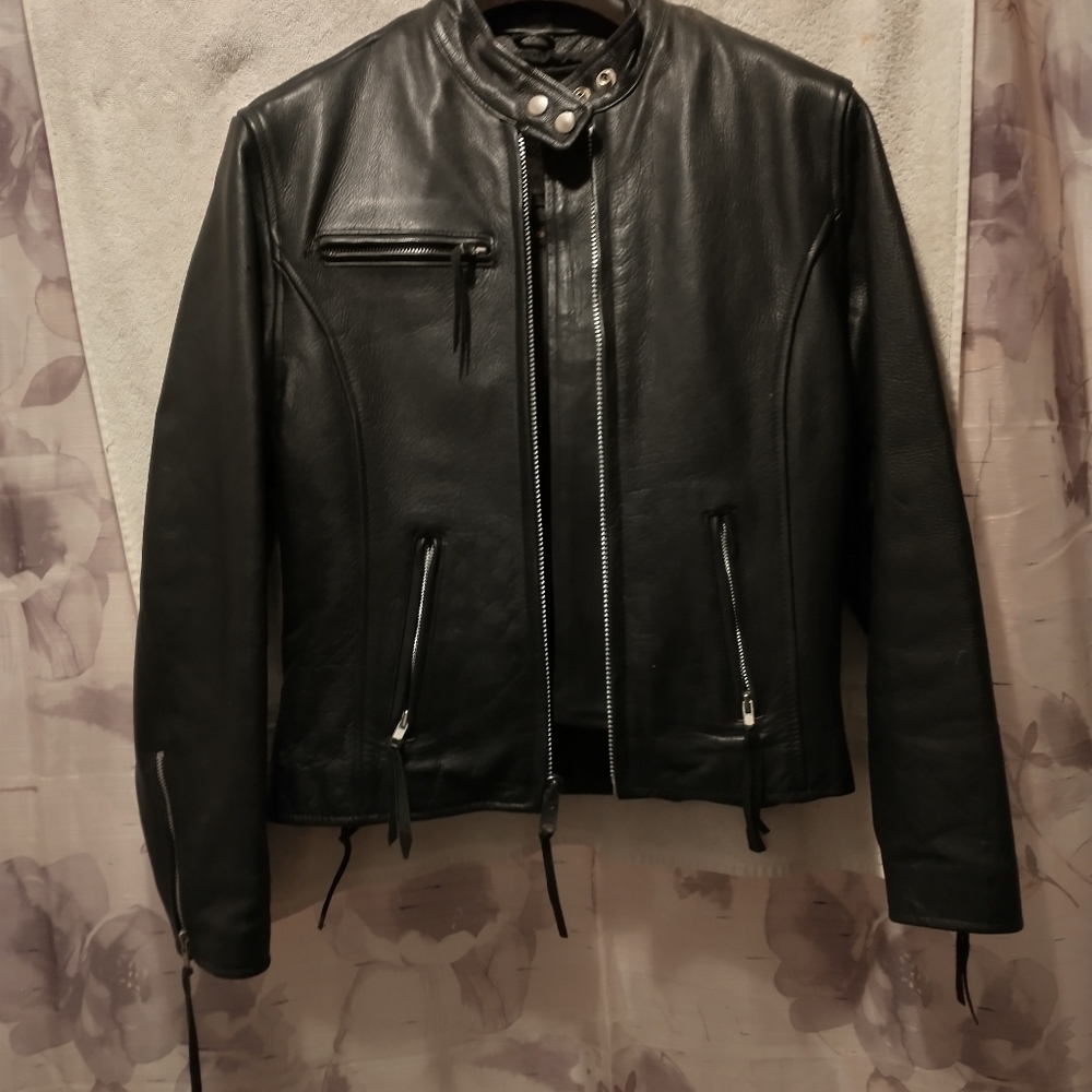 Leather jacket